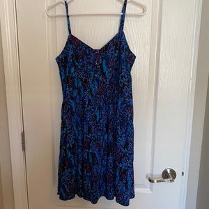 EXPRESS Blue Dress